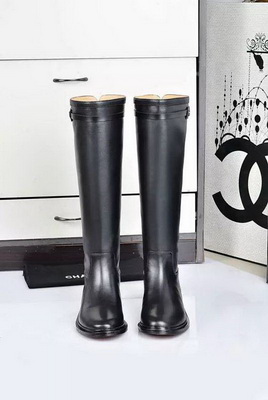 CHANEL Knee-high boots Lined with fur Women--013